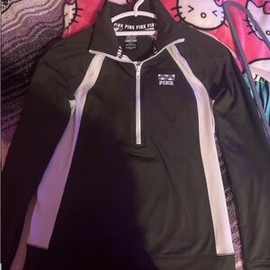 Athletic PINK vs jacket, green and white. Excellent condition